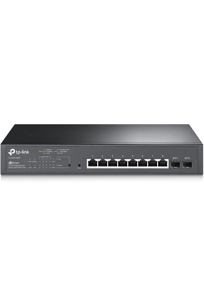 Generic TL-SG2210MP جيتستريم، مفتاح ذكي جيجابت بـ 10 منافذ مع 8 منافذ PoE+، و...