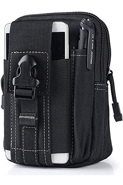 Generic Universal Outdoor Tactical Holster Military Molle Hip Waist Belt Bag ...
