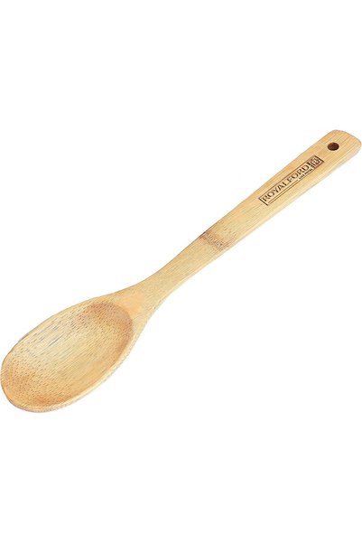 Generic Bamboo Serving Spoon - Heat Resistant Soft Grip Spoon Handle, Bamboo,...