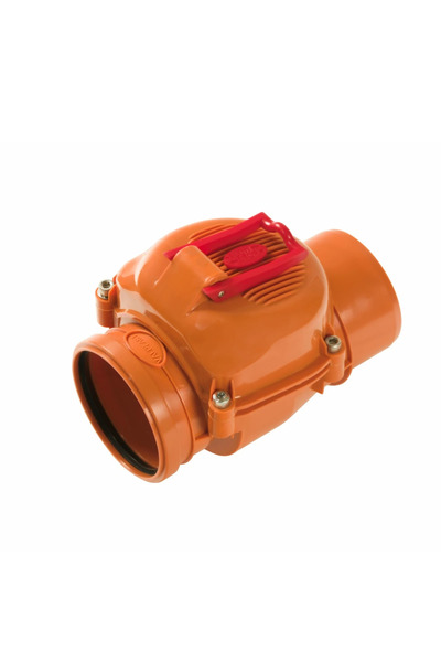 Valrom Capac unidirecțional din PVC cu racord inelar, Ø 110 mm