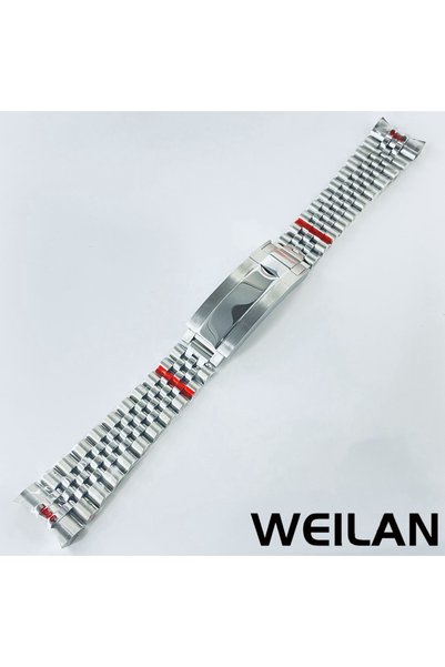 Choice Jubilee 20mm Width 904L Solid Stainless Steel Watch Band Brushed Polis...