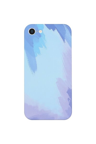 DAMUR Иновативен защитен калъф, съвместим с Apple iPhone 11, TPU Омбре, Светл...