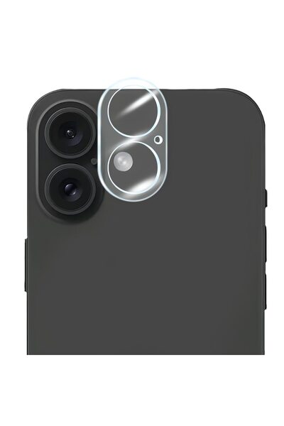 DAMUR Стъклен протектор за екран на камерата, иновация, за Apple iPhone 16 Pl...
