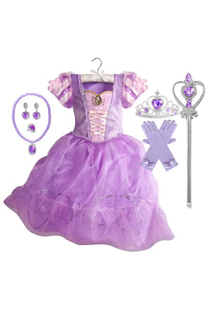 Choice 5-6T(130) H Summer Princess Costume Party Fancy Flower Vestido New 202...