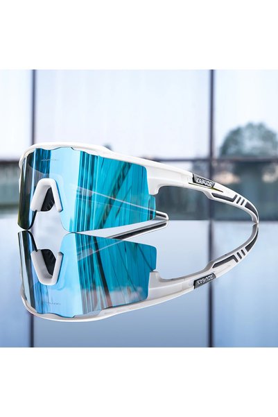 KAPVOE 1lens 06 Photochromic Cycling Glasses MTB Riding Skating Sunglasses UV...