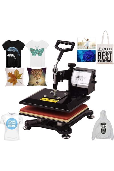 Generic 10x12 Inch Swing Away Combo Digital Heat Press Thermal Transfer Machi...