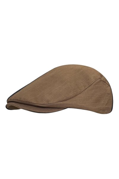 Noonedibs Bumbac bărbătesc Vintage plat șapcă Gatsby Ivy irlandeză Newsboy pă...