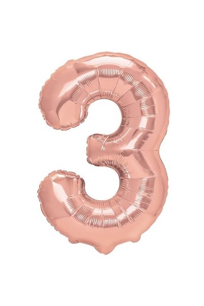 DAMUR Innovation Metallic Foil Balloon, Number Figure, Anniversary Theme 80 c...