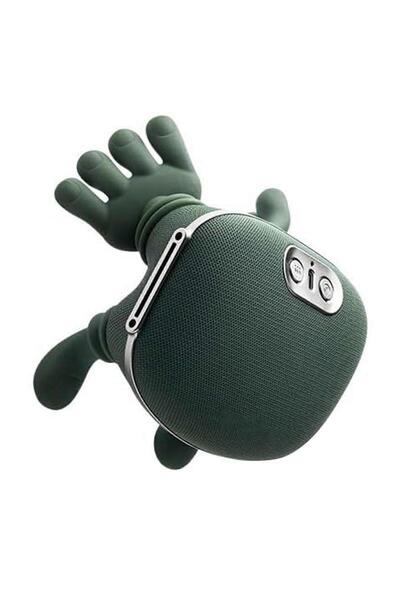 OEM Pernă de masaj pentru gât și umeri N7, Shiatsu cu funcție de încălzire, fără fir, 2000mAh, 3 niveluri de masaj, 2 niveluri de încălzire, verde mușchi