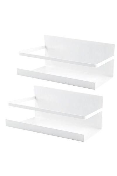 Generic Brand Magnetic Fridge Shelf, 2 Pieces, Spice Rack for Refrigerator, K...