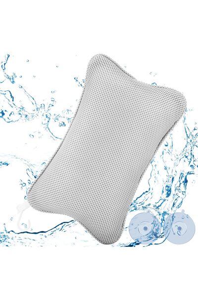 Generic Brand Pernă de baie pentru cadă, cu 2 ventuze puternice |   Pentru su...