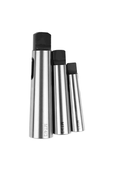 Generic Brand 3 bucăți soclu pentru burghie cu con Morse, adaptor de reducere...
