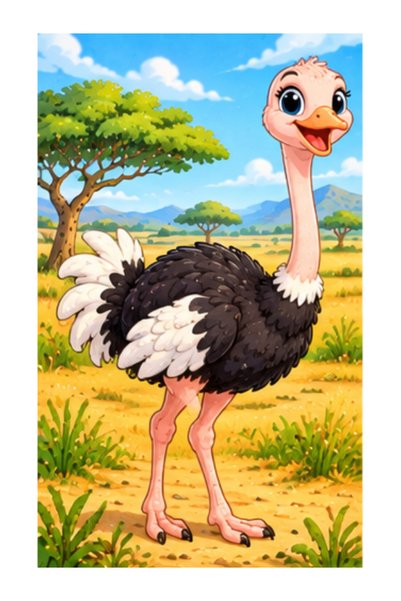 Gabcom Puzzle pentru copii cu Strut – 24 piese , 29x21cm , Puzzle Educativ cu...