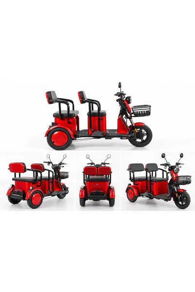 TEA Sports Triciclu electric TEA Sports, 60V, 20 AH, 1000W, fără permis, 25km...