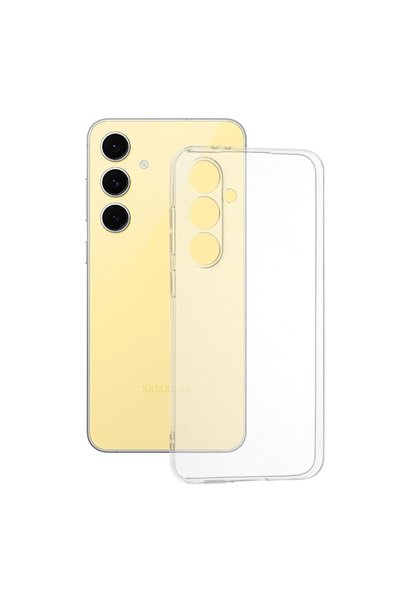 DAMUR Slim Clear Case for Samsung Galaxy S24 FE, Raised Edges, Maximum Protec...
