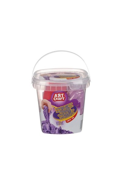 Jumbo Nisip Creativ in Galeata Mov & Lopatica 400g