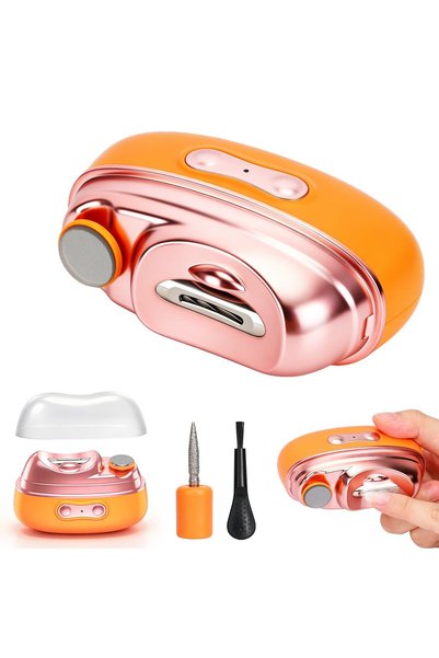 Generic Brand Unghieră electrică 3-în-1, reîncărcabilă, unghieră automată pen...
