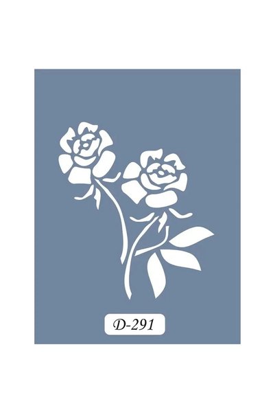Cadence Boya D291، قالب تصميم على شكل وردة، سلسلة D، مقاس 15 × 20 سم.