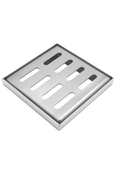 Generic Brand Κάλυμμα από ανοξείδωτο ατσάλι - 150 x 150 x 20 mm - Τετράγωνη σ...