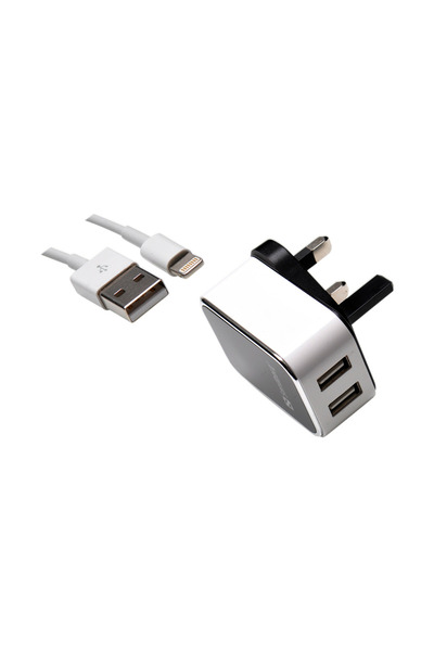 Sandberg AC Charger Lightning Dual1A UK
