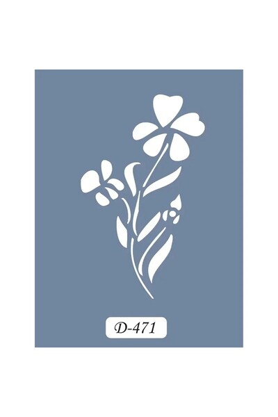 Cadence Boya D471، قالب زهور، سلسلة D، مقاس 15 × 20 سم.