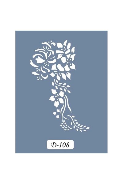 Cadence Boya D108 Buket Model D Series Stencil 15x20 cm
