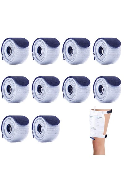 Generic Brand Pachet de 10 suporturi pentru sacul de picior, curele de fixare...