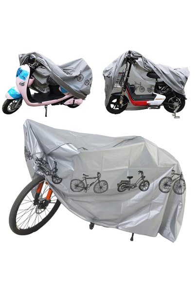 Generic Brand Husă impermeabilă pentru bicicletă, husă de exterior pentru bic...