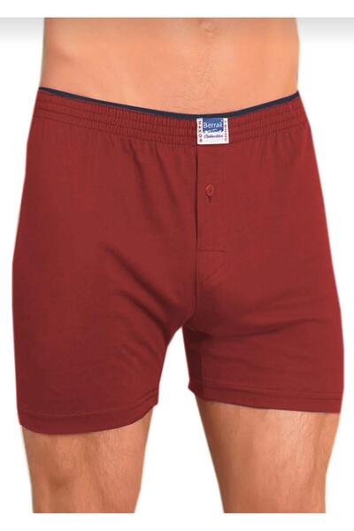 Berrak 1099 MEN'S COMBED COLOR BOXER SHORTS 3 PIECES