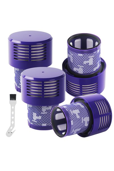 Generic Brand Σετ 4 φίλτρων για Dyson V10, πλενόμενο φίλτρο αντικατάστασης γι...
