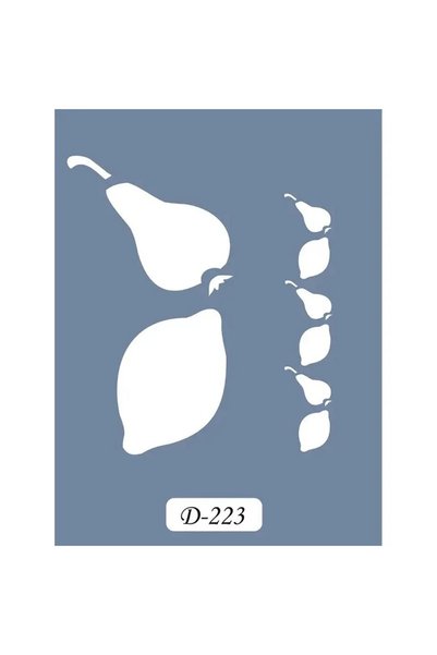 Cadence Boya D223 قالب بتصميم الكمثرى، سلسلة D، مقاس 15 × 20 سم.