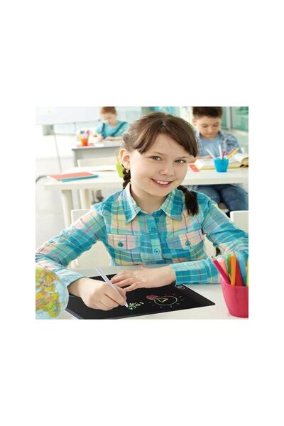 Jumbo Tableta de Scris pentru Copii cu Ecran LCD Rainbow 12" & Pix