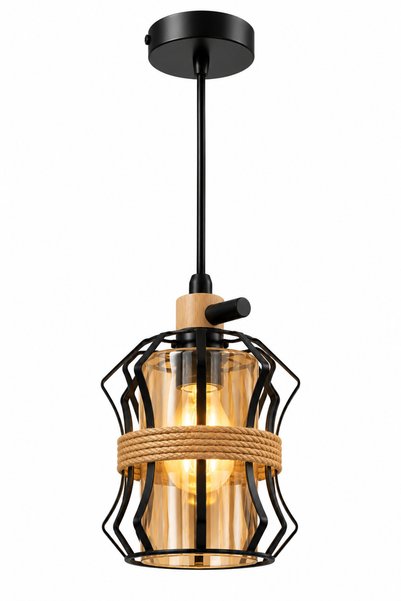 Generic Brand Lustra pendul 1 abajur E27