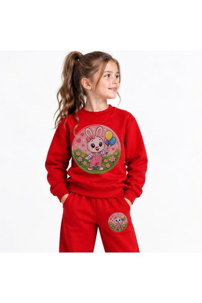 playwear سترة رياضية من Takım، تصميم بالون، مطبوعة، مناسبة للفتيات والفتيان، ...