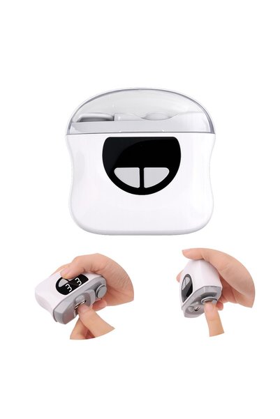 Generic Brand Unghieră electrică, pilă electrică de unghii 2-în-1, 3 viteze, ...
