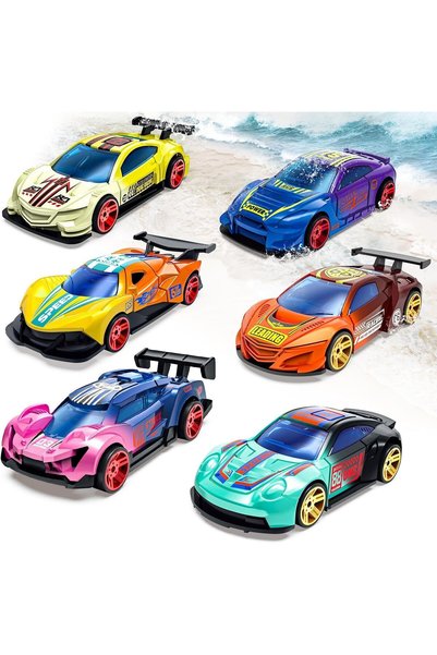 Generic Color Changing Cars Toys Set, 6 Pack Die-Cast Race Cars with Water Co...