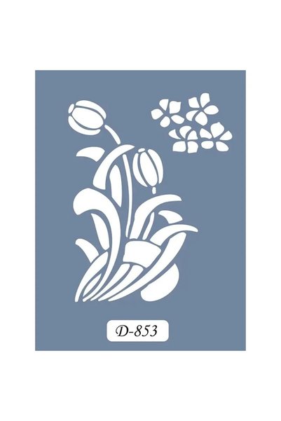 Cadence Boya D853، قالب تصميم زهور، سلسلة D، مقاس 15 × 20 سم.