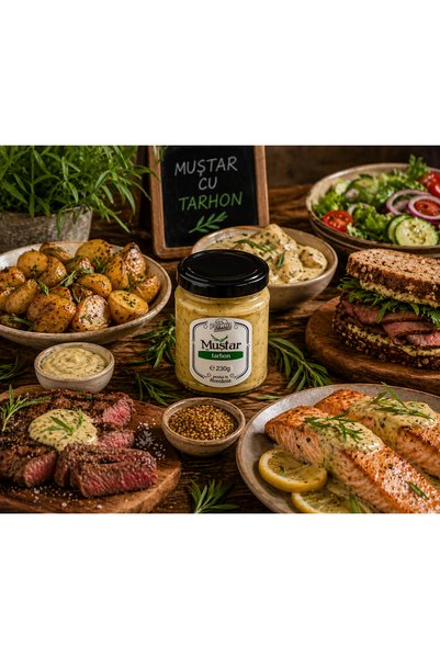 Ferma Honigberg Muștar Honigberg cu tarhon 230 gr