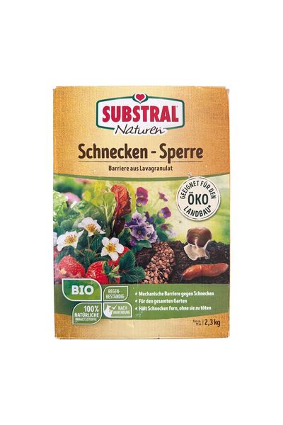 Substral Naturen Бариера против охлюви 2.3 кг – Лавови гранули, Органична защ...