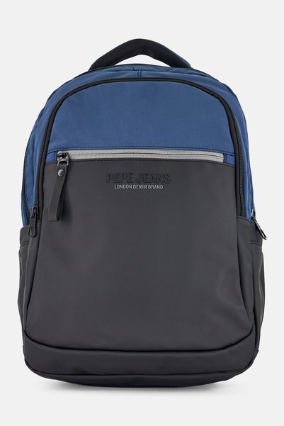 Pepe Jeans Men Brand Logo Backpack, Multicolor