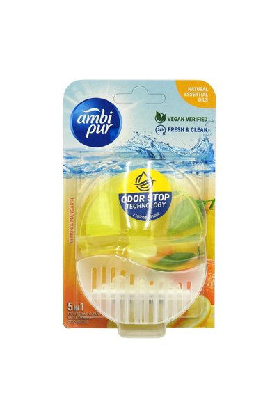 Generic Brand Αποσμητικό χώρου τουαλέτας, Ambi Pur, 5 σε 1, 55 ml, Λεμόνι Μαν...