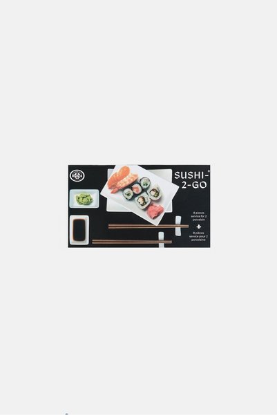 BIA Cordon Bleu 8 Pcs Sushi 2 Go Gift Box, White