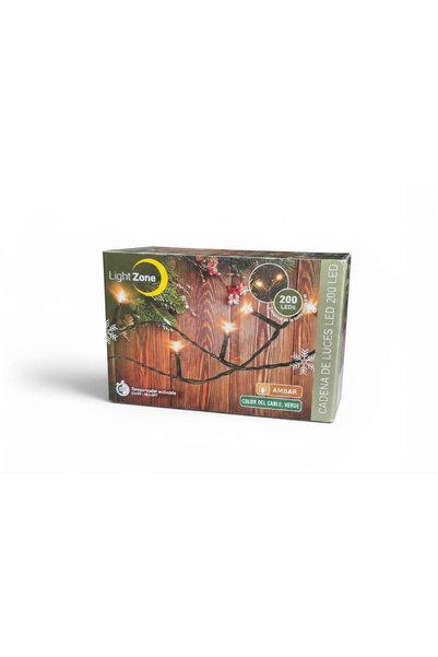 LightZone Instalație luminoasă cu 200 LED-uri – 19,9 m, 8 moduri, temporizato...