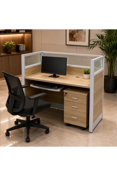MiLi Compact modern design office desk 140cm