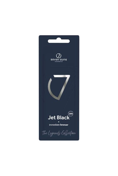 7suns Cremă pentru solarium Jet Black, Bronzant Imediat Iconic, 15 ml