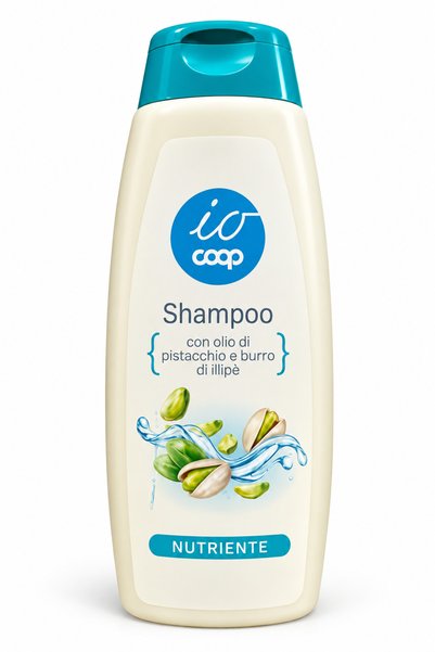 io Șampon hrănitor Coop Nutriente – 300 ml, cu ulei de fistic și unt de illip...