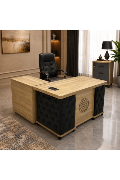 MiLi Luxury Executive Desk with Modern Classic Design 160cm