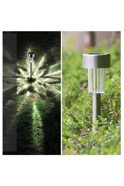 DAMUR Garden LED Solar Lamp, Innovation, Set of 12 Pieces, Normal Diffuser, 0...