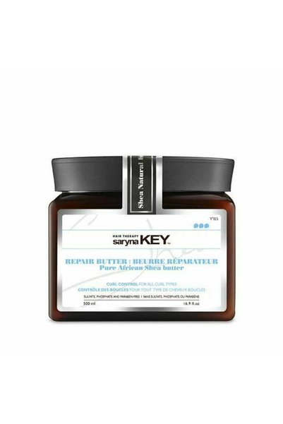 Saryna Key Μάσκα Μαλλιών Αφρικανικού Βουτύρου Σία για Έλεγχο Μπούκλων και Ενδ...