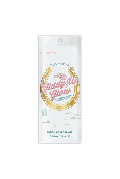 Tan Asz U Cremă pentru solarium Giddy Up & Glow, 500X Sedona Sunset Wildbronz...